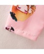 Vintage Chinese Style Toddler Girls Printed Dress For 2-7Y