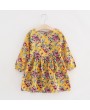 Flower Girls Dresses Long Sleeve A Line Casual Dress For 3Y-11Y