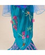 Girls Mermaid Tail Cosplay Halloween Party Costume For 4Y-13Y