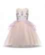 Creative Design Girls Kids Faddish Trendy Formal Princess Dress For 3Y-11Y