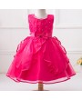 Diamonds Pearls Toddler Girls Kids Pageant Wedding Formal Princess Dress For 4Y-15Y