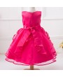 Diamonds Pearls Toddler Girls Kids Pageant Wedding Formal Princess Dress For 4Y-15Y