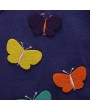 Butterfly Pattern Toddlers Girls Casual Party School Cotton Dress For 1Y-9Y