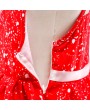 Girls Dress Christmas Eve Xmas Snow Holiday Party Dresses For 3Y-13Y