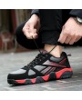 Men Soft Breathable Running Shoes Light Lace Up Casual Sneakers