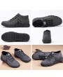 Men Canvas Comfy Trainers Warm Plush Lined Casual Ankle Boots