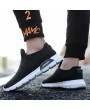 Men Mesh Elastic Slip On Soft Running Sneakers Casual Walking Shoes