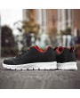 Large Size Men Microfiber Leather Running Sneakers