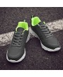 Large Size Men Microfiber Leather Running Sneakers