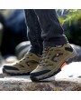 Men Anti-collision Toe Outdoor Wear Resistant Hiking Sneakers