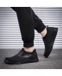 Men Mesh Splicing Light Weight Soft Slip On Casual Waling Shoes