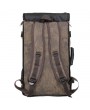 Canvas Backpack Multi-functional Large Capacity Casual Travel Single-shoulder Clutch Bag For Men