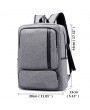 Oxford Casual Business USB Charging 16 Inches Laptop Bag Backpack For Men