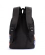 Canvas Color Printing Pattern Backpack