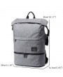 Canvas Multi-functional 18.5 Inch Laptop Bag Travel Waterproof Anti-theft Backpack For Men