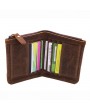 Canvas Vintage Wallet Bifold 8 Card Slot Coin Purse For Men