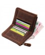 Canvas Vintage Wallet Bifold 8 Card Slot Coin Purse For Men