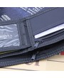 6 Card Holders Vintage Stitching Denim Coin Bag Casual Wallet For Men