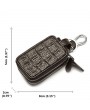 PU Leather Solid Casual Vintage Key Bag Key Case Wallet For Men