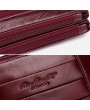 Men Genuine Leather Multi-function Wallet Card Holder 5.5 Inch Phone Bag