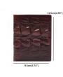 Genuine Leather Vintage Alligator Pattern Wallet For Men