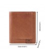 Men Genuine Leather RFID Anti-magnetic Vintage Outdoor Casual 20 Card Slots Wallet