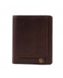 Men Genuine Leather RFID Anti-magnetic Vintage Outdoor Casual 20 Card Slots Wallet