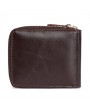 Vintage Genuine Leather Business Casual Multi-slots Trifold Wallet For Men