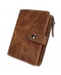 Genuine Leather Wallet Vintage Leisure Coin Bag Card Holder For Men