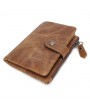 Genuine Leather Wallet Vintage Leisure Coin Bag Card Holder For Men