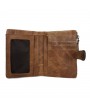 Genuine Leather Wallet Vintage Leisure Coin Bag Card Holder For Men