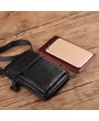 Genuine Leather Multi-functional 6/7 Inches Phone Bag Waist Bag Crossbody Bag For Men