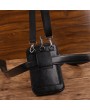 Genuine Leather Multi-functional 6/7 Inches Phone Bag Waist Bag Crossbody Bag For Men