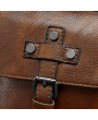 Men Vintage Genuine Leather Chest Bag Leisure Shoulder Bag