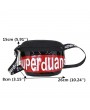 Men And Women Oxford Hip-Hop Waist Bag Street Chest Bag