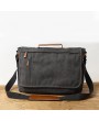 Large Capacity Vintage 16 Inch Laptop Bag Messenger Bag Crossbody Bag For Men