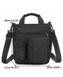 Men Nylon Lightweight Large Capacity Multi-function Crossbody Bag Waterproof Travel Shoulder Bag