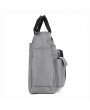 Men Nylon Lightweight Large Capacity Multi-function Crossbody Bag Waterproof Travel Shoulder Bag