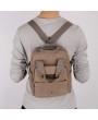 Vintage Canvas Multi-functional Handbag Crossbody Bag Backpack For Men