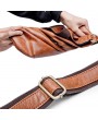 Vintage PU Leather Casual Sling Bag Waist Bag Crossbody Bag For Men