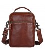 Genuine Leather Casual Multi-pockets Shoulder Crossbody Bag For Men