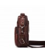 Men Genuine Leather Vintage Messenger Bag Casual Shoulder Bag Wasit Bag