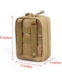 Tactical Nylon Portable Belt EMT Casual Military Army Waist Bag For Men