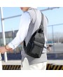 Men Nylon Waterproof Chest Bag Crossbody Bag