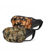 Vintage Genuine Leather Camouflage Sling Bag Waist Bag Chest Bag Crossbody Bag For Men