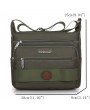 Nylon Casual Waterproof Crossbody Bag Business Light Travel Shoulders Bag For Men