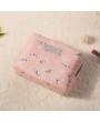 Print Cotton Small Cosmetic Bag Travel Storage Bag Makeup Bags