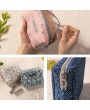 Print Cotton Small Cosmetic Bag Travel Storage Bag Makeup Bags