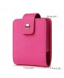 Women Mini Plain Cosmetic Bag Makeup Mirror Bag