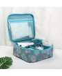 Women Collapsible Portable Cosmetic Bags Tabs Adjustable Storage Bag